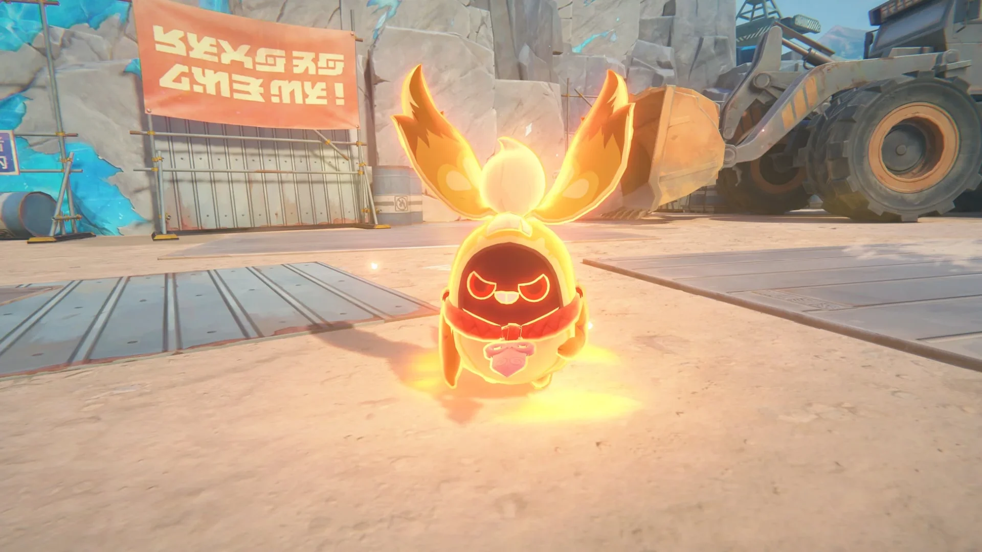 葉瞬光の相棒であるボンプ・メメの姿