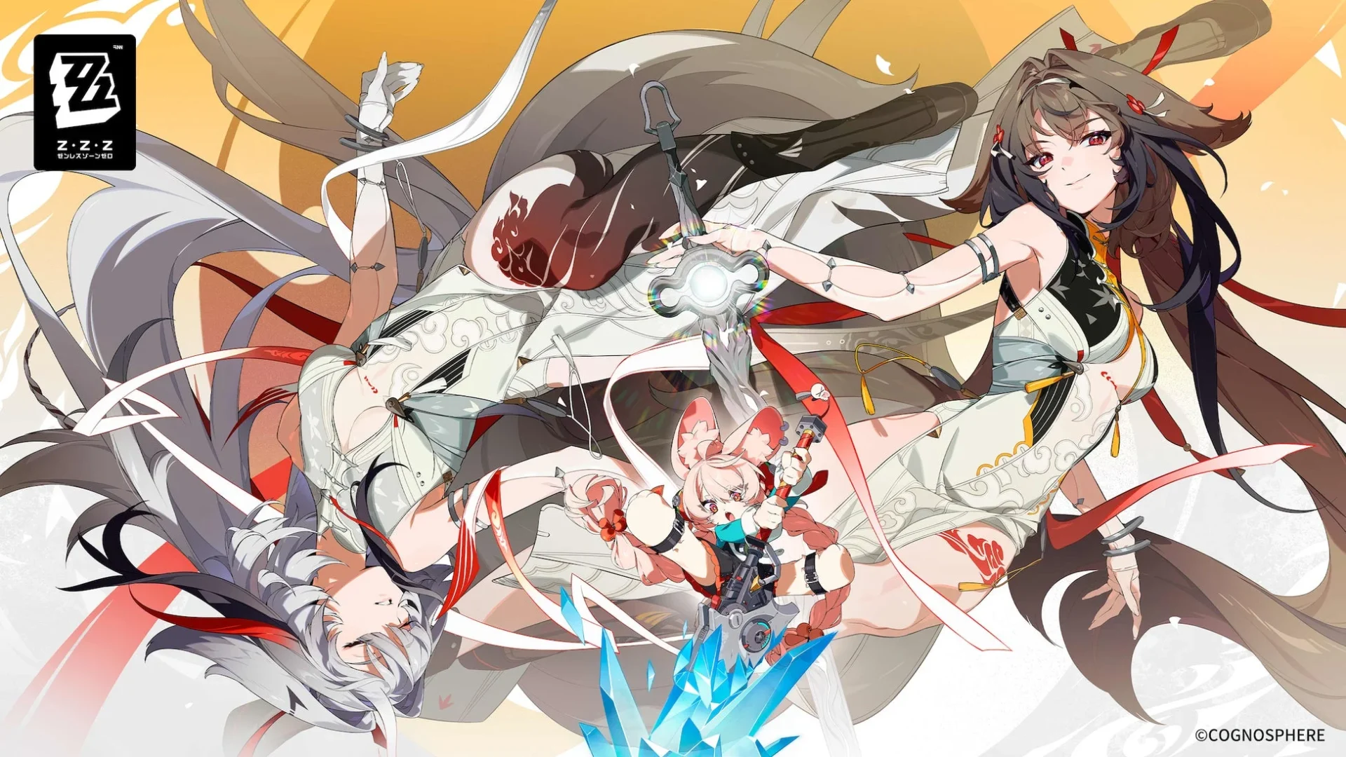 ゼンレスゾーンゼロ Ver.2.5の複数のキャラクタービジュアル