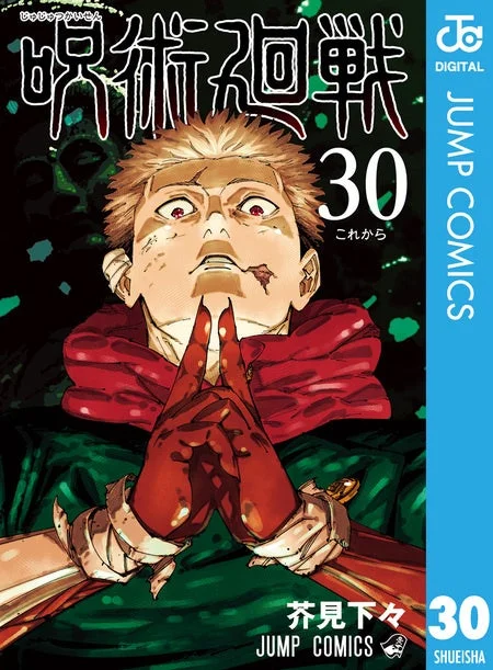 呪術廻戦30巻のコミック表紙