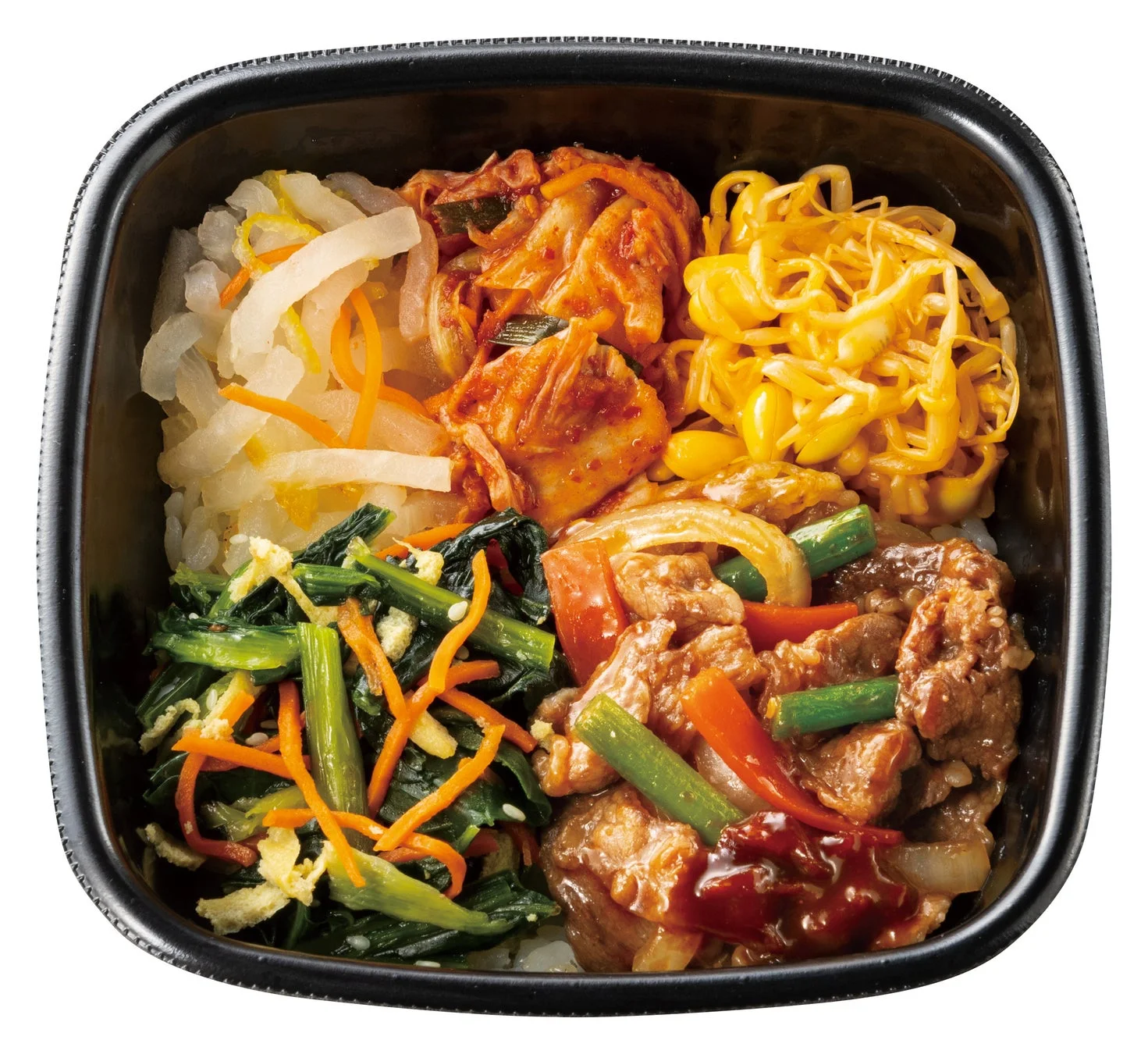 期間限定弁当ランキング3位焼肉ビビンバ