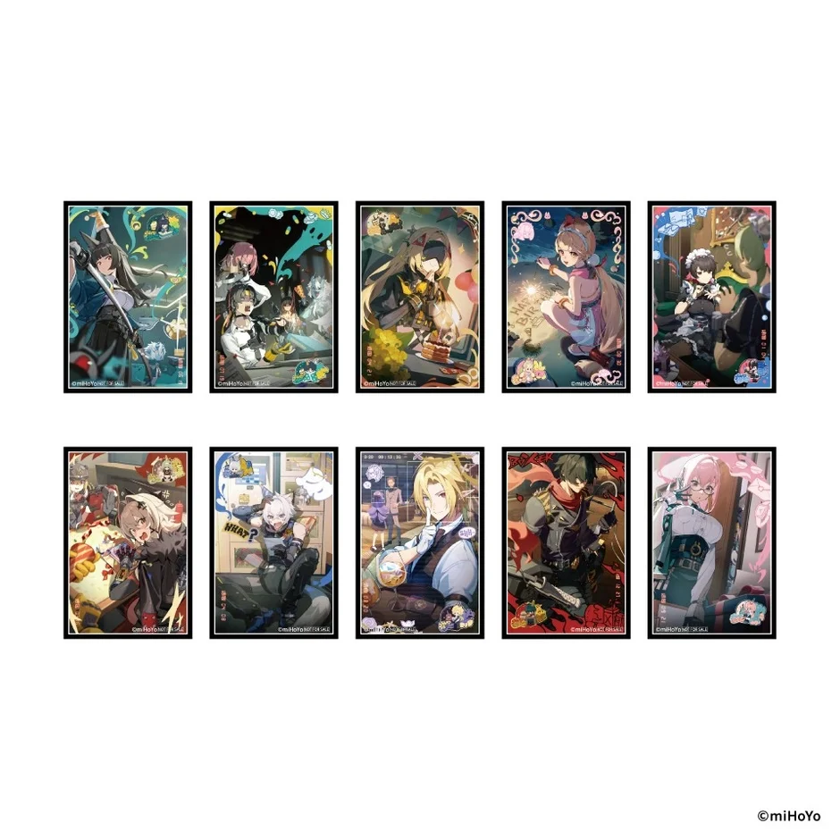 ゼンレスゾーンゼロ オリジナルステッカー 第1弾 全10種