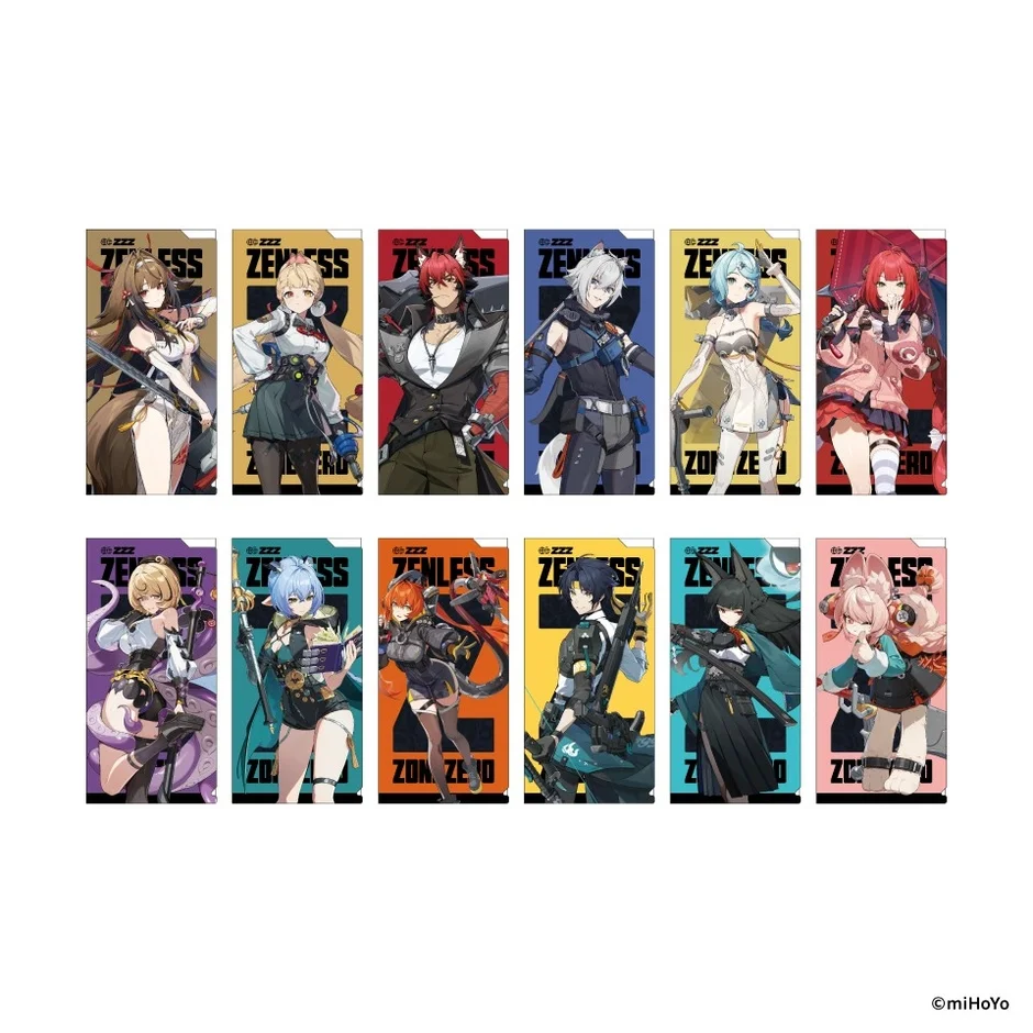 ゼンレスゾーンゼロ オリジナルチケットファイル 第2弾 全12種