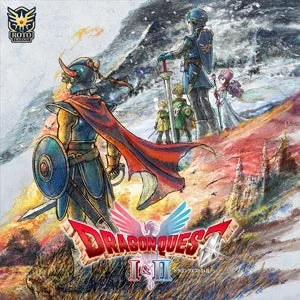 HD-2D版『ドラゴンクエストI&II』のゲームパッケージ画像。