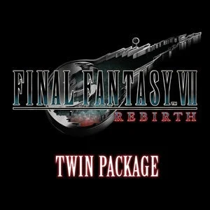 『FINAL FANTASY VII REMAKE & REBIRTH Twin Pack』のロゴ画像。