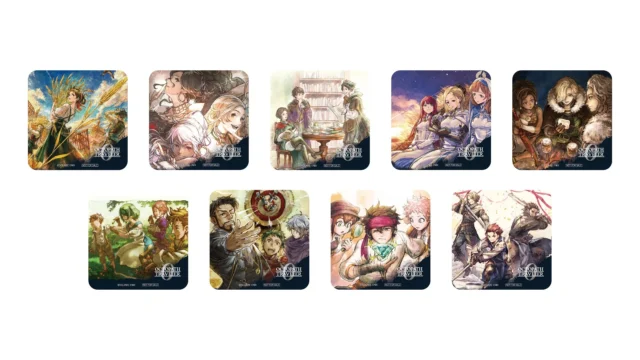 ドリンク購入特典の限定オリジナルコースター