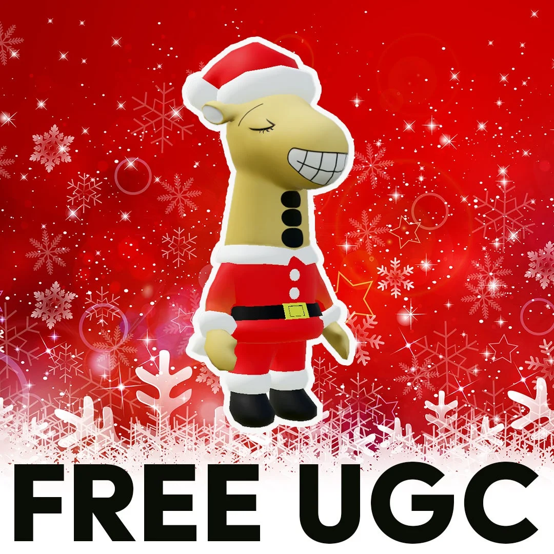 第1弾サンタクロースじゃがおリュックのRobloxアバターアイテム