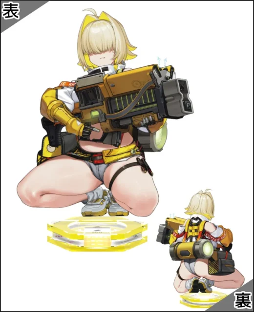 NIKKE DUEL ENCOUNTER 5th ENTRY エレグのアクリルスタンドイラスト