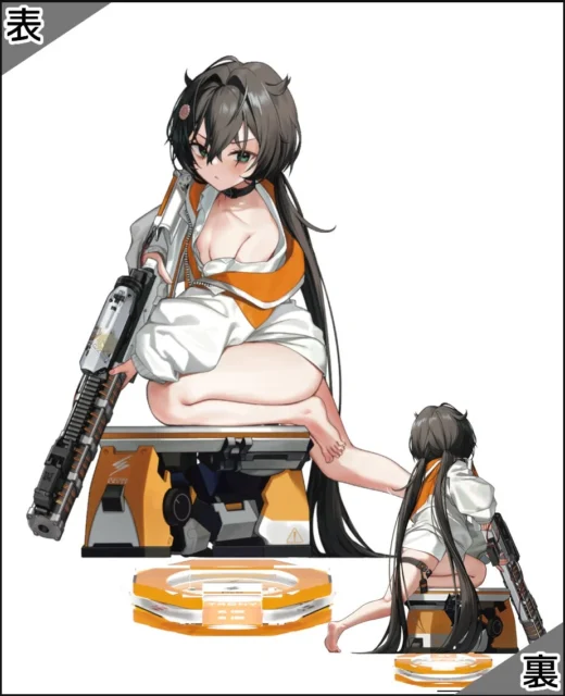 NIKKE DUEL ENCOUNTER 5th ENTRY トロニーのアクリルスタンドイラスト