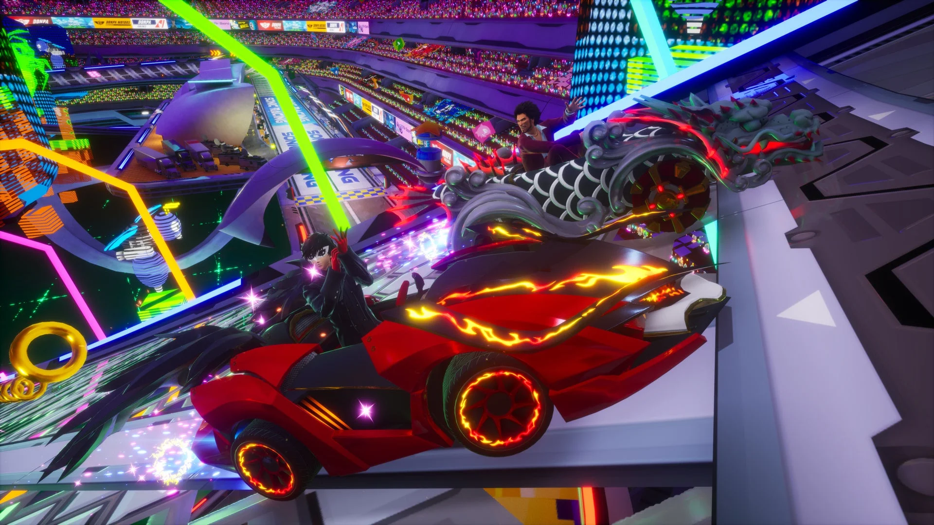 『ソニックレーシング クロスワールド』ジョーカーが乗るマシン