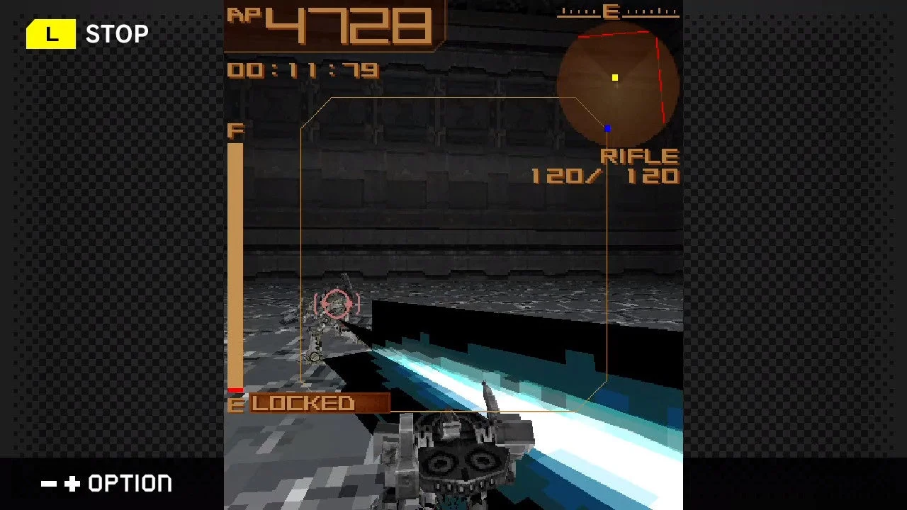 ARMORED CORE MOBILE 3のゲームプレイ画面
