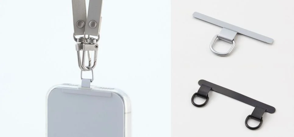 スマホケースに挟むだけでストラップホール追加！　エレコムがステンレス製シートを1月上旬発売