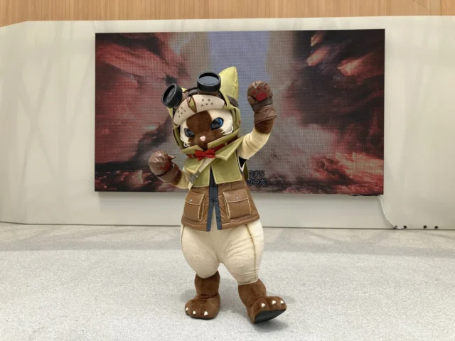 オトモアイルーのグリーティングの様子1