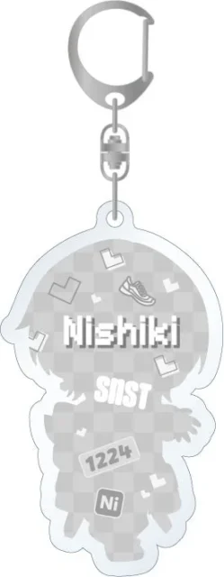 アクリルキーホルダーの裏面デザイン