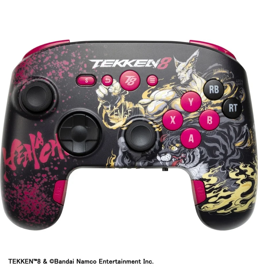 HEIHACHIデザインのゲーミングコントローラーPRO-6（単体）