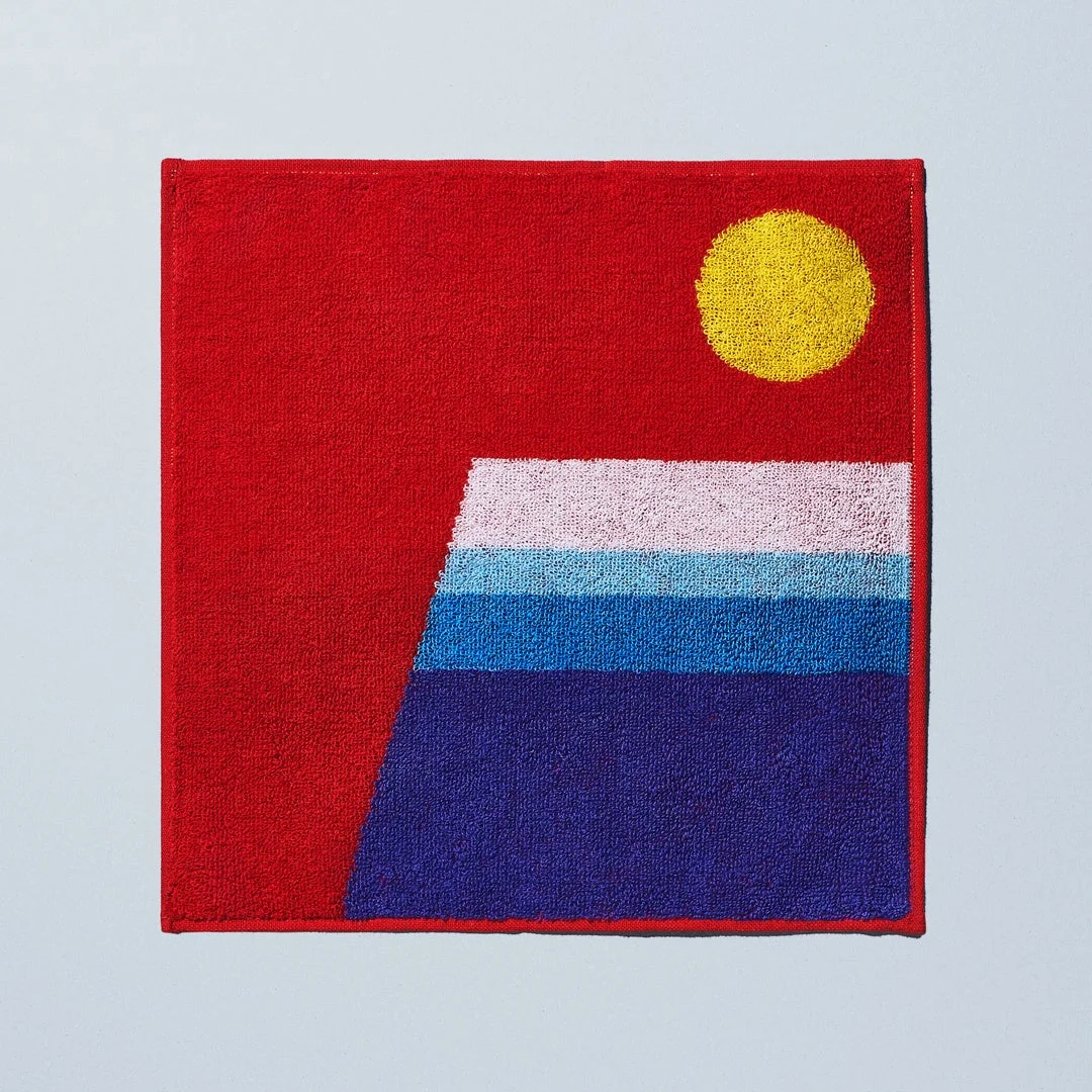 コンビニエンスウェア福袋の富士山デザインハンドタオル単体