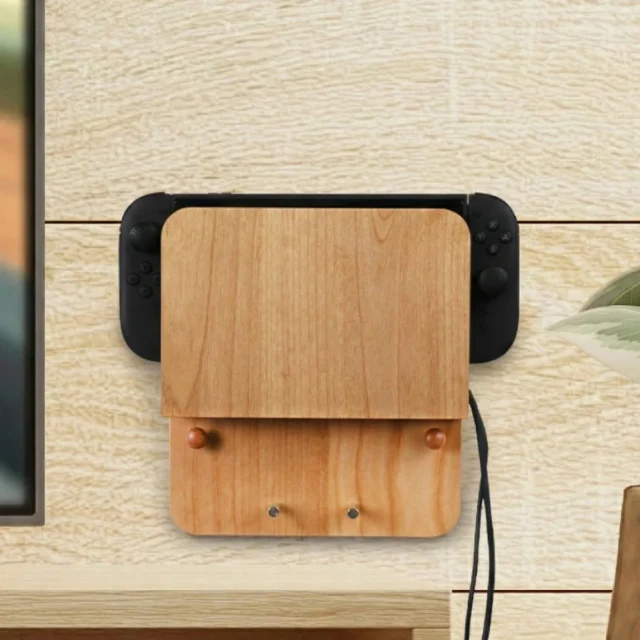 Switch2の置き場所問題を解決！　木製壁掛けシェルフ『switch2ケース』が販売開始