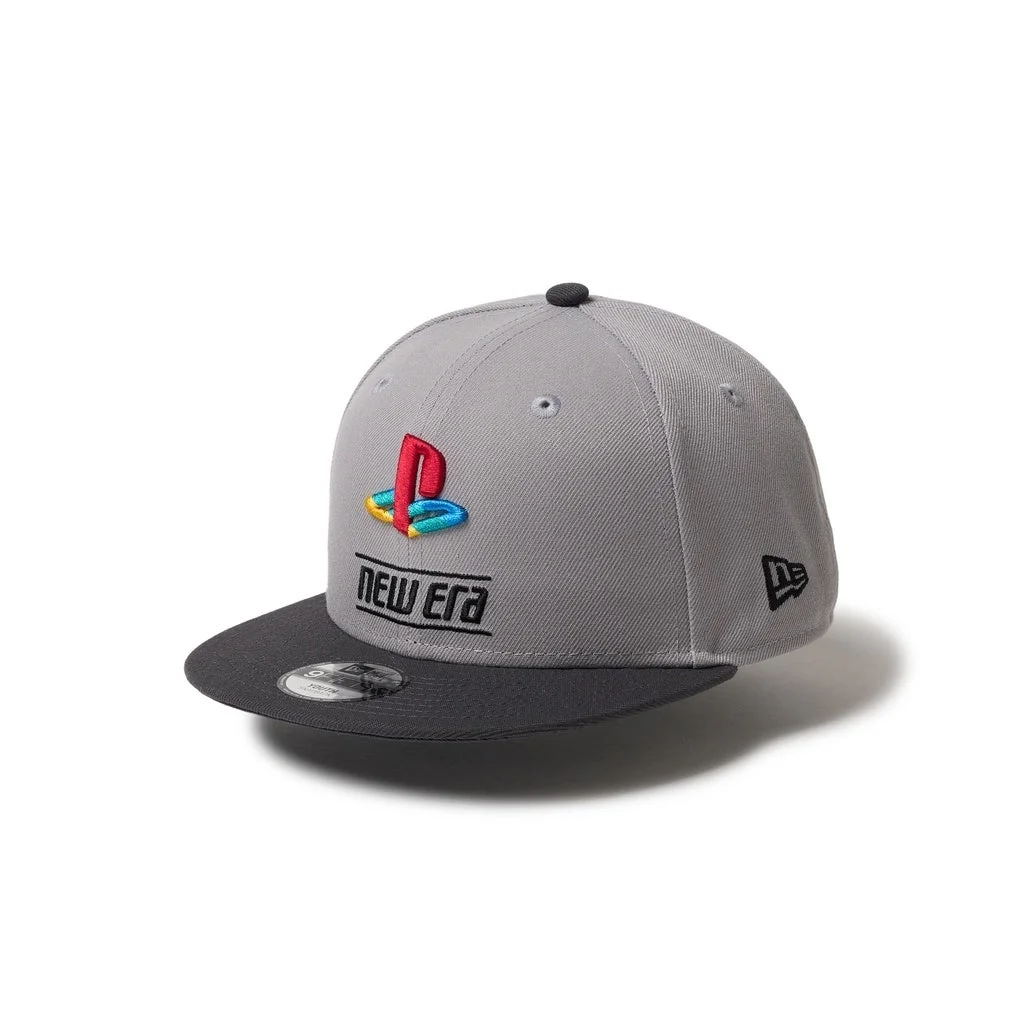 キッズ用9FIFTY™キャップグレーPlayStationロゴ