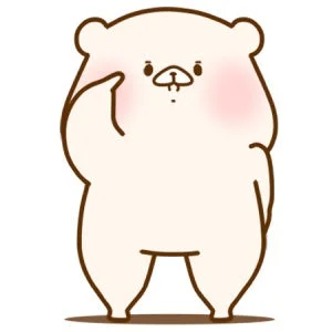 人気キャラクター「ともだちはくま」のイラスト