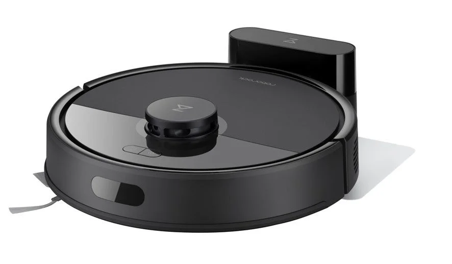 Roborock Q7Bの製品全体像、本体と自動ゴミ収集ドック