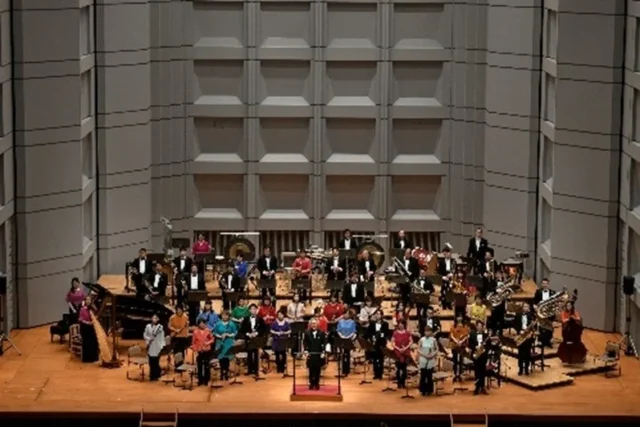 『BRA★BRA FINAL FANTASY』コンサートの演奏風景