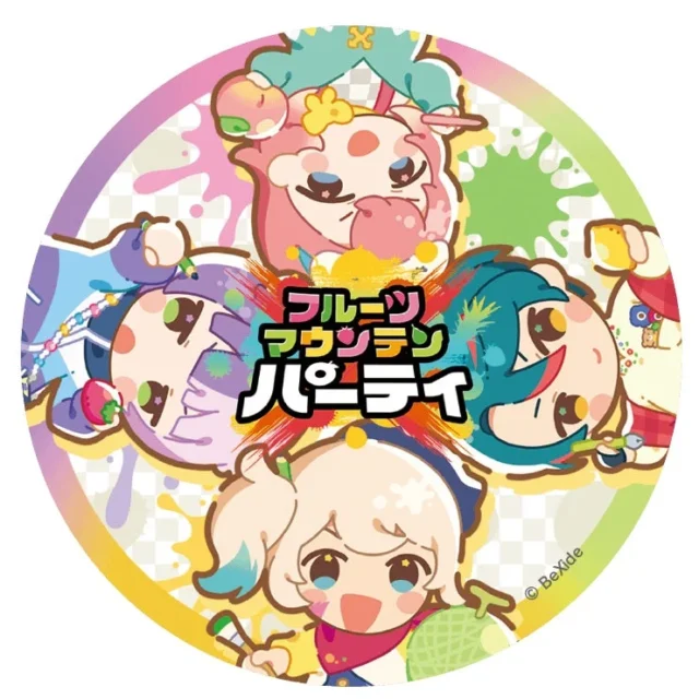 『フルーツマウンテン パーティ』の特製ステッカー