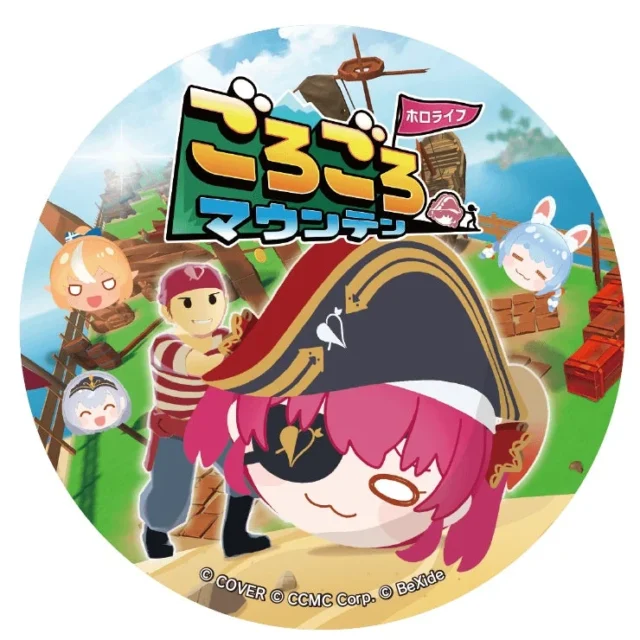 『ホロライブごろごろマウンテン』の特製ステッカー