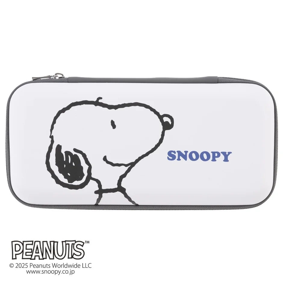 スヌーピーポーチ（Switch2用）フェイスデザインの表面