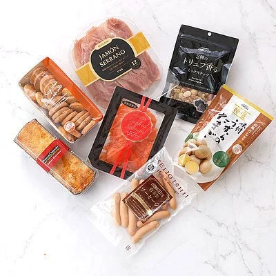 成城石井のハム、ナッツ、クッキーなどの詰め合わせセット
