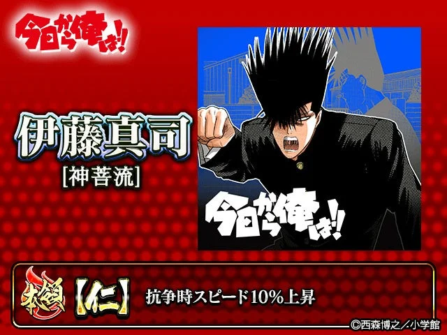 コラボアイテム「伊藤真司[神善流]」のステータス画面