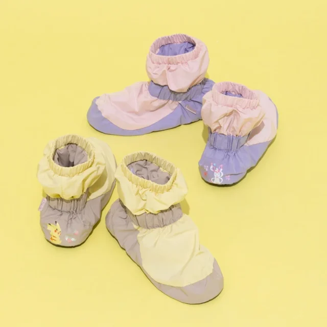 ポケモンデザインのウォームアップブーツ2種