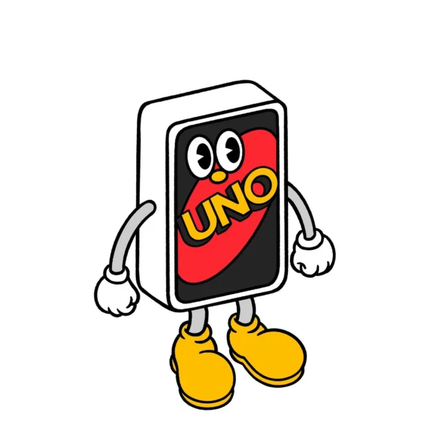 ウノさんのキャラクターイラスト