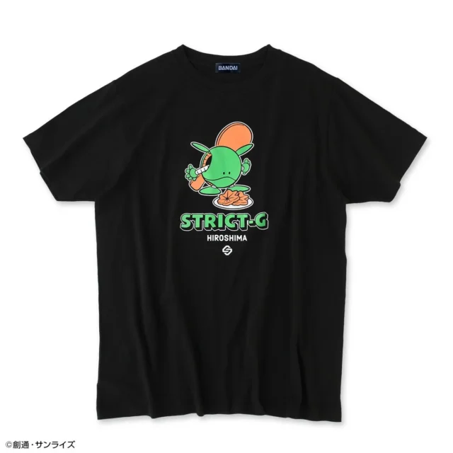 STRICT-G『機動戦士ガンダム』ご当地ハロTシャツ 広島ハロ柄のデザイン