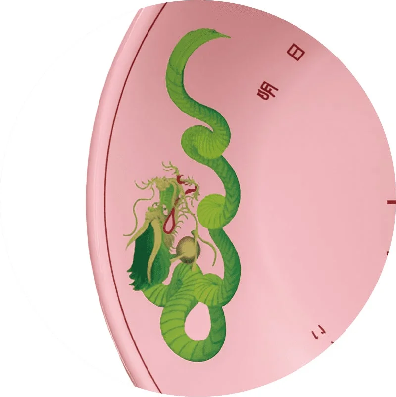 「YEARどんぶり2025」側面の一筆龍。京都・桜凛堂の絵師が手がけた力強いデザイン。