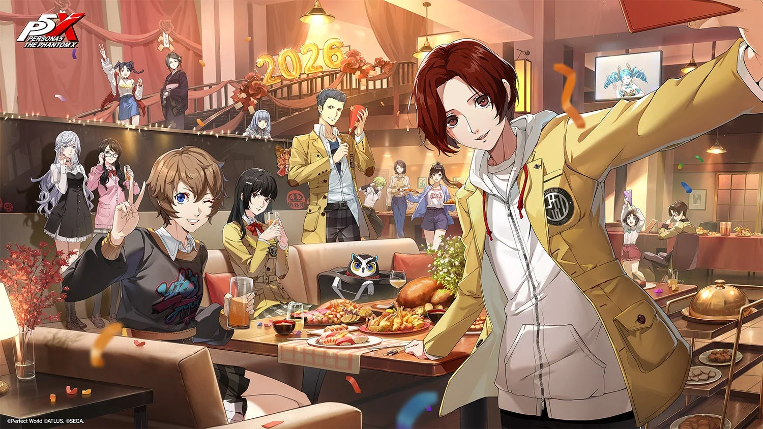 『ペルソナ５: The Phantom X』年末年始＆ハーフアニバーサリーキャンペーン開催中！　ジョーカーもピックアップ可能