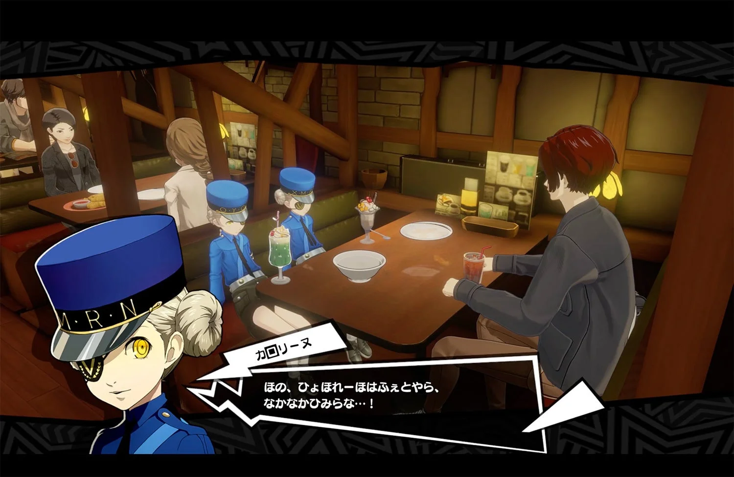 『P5X』イベントストーリー「運命が交錯する時・双子の看守編」ゲーム画面2