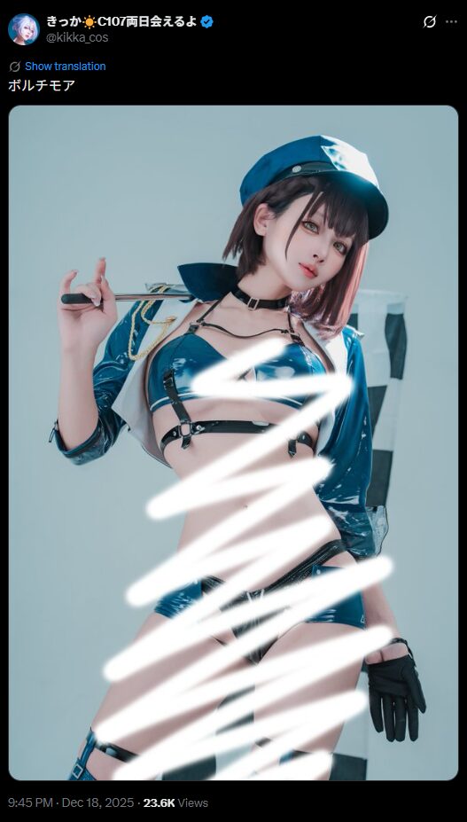 眩しい光に包まれたセクシーボルチモア！　きっか、『アズールレーン』の人気艦船を大胆アレンジで披露