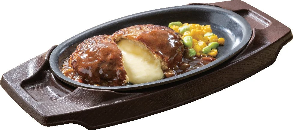 ガストの人気メニュー チーズINハンバーグ