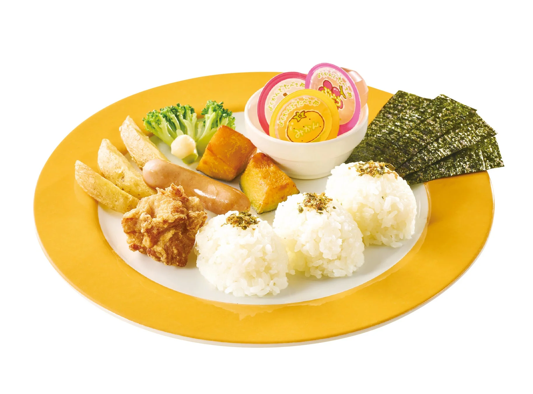 ジョナサンのおこさまおにぎりプレート