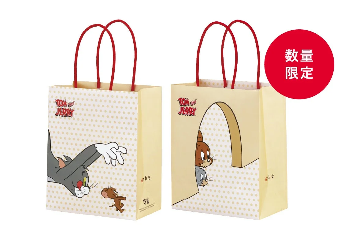 トムとジェリーコラボレーション商品の専用手提げ袋