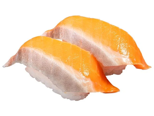 かっぱ寿司のサーモン握り