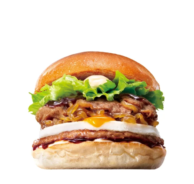 とろたま牛すき焼きバーガーの単品写真