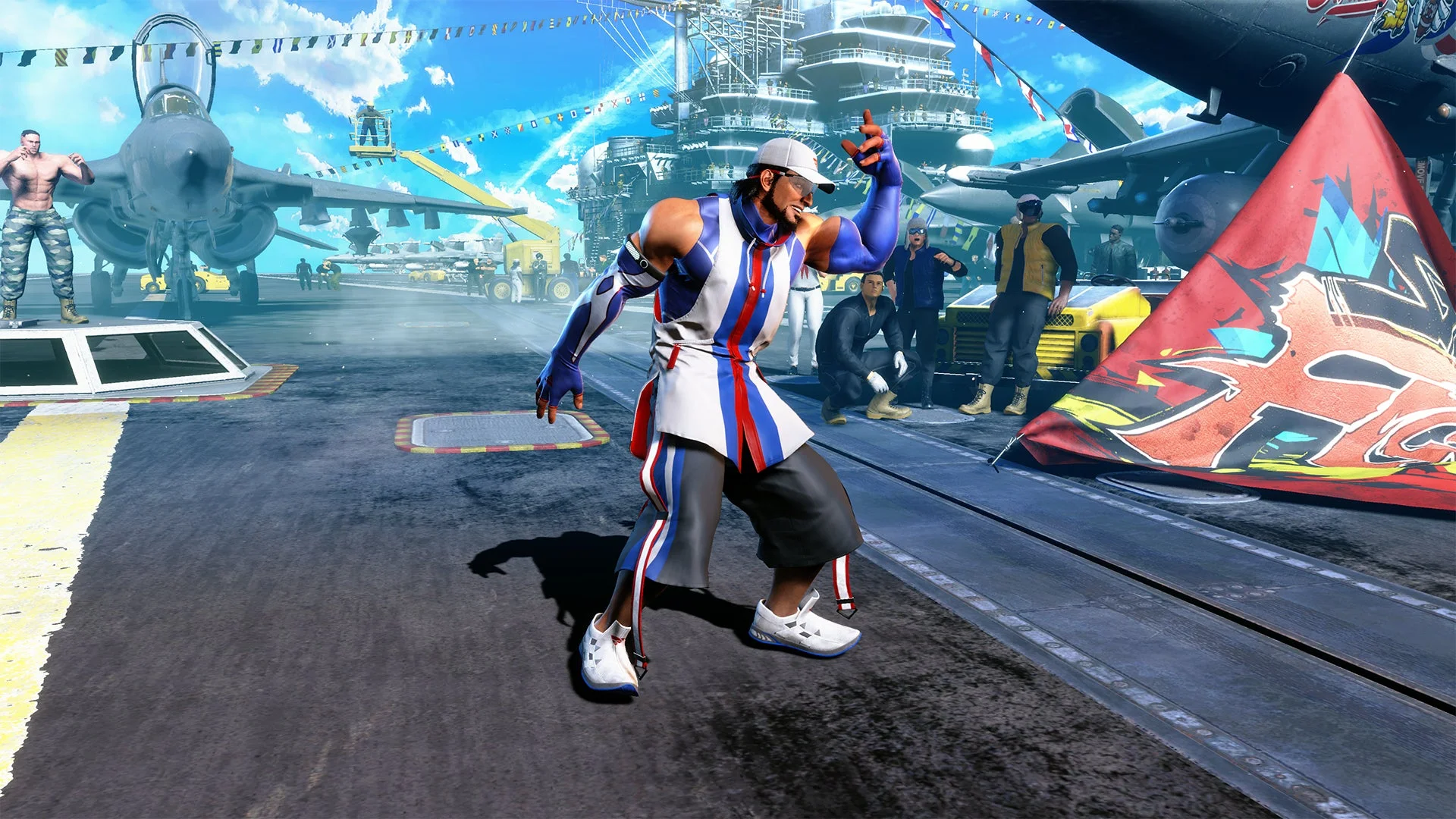 ストリートファイター6に登場するラシードのOutfit 3カラーEX1