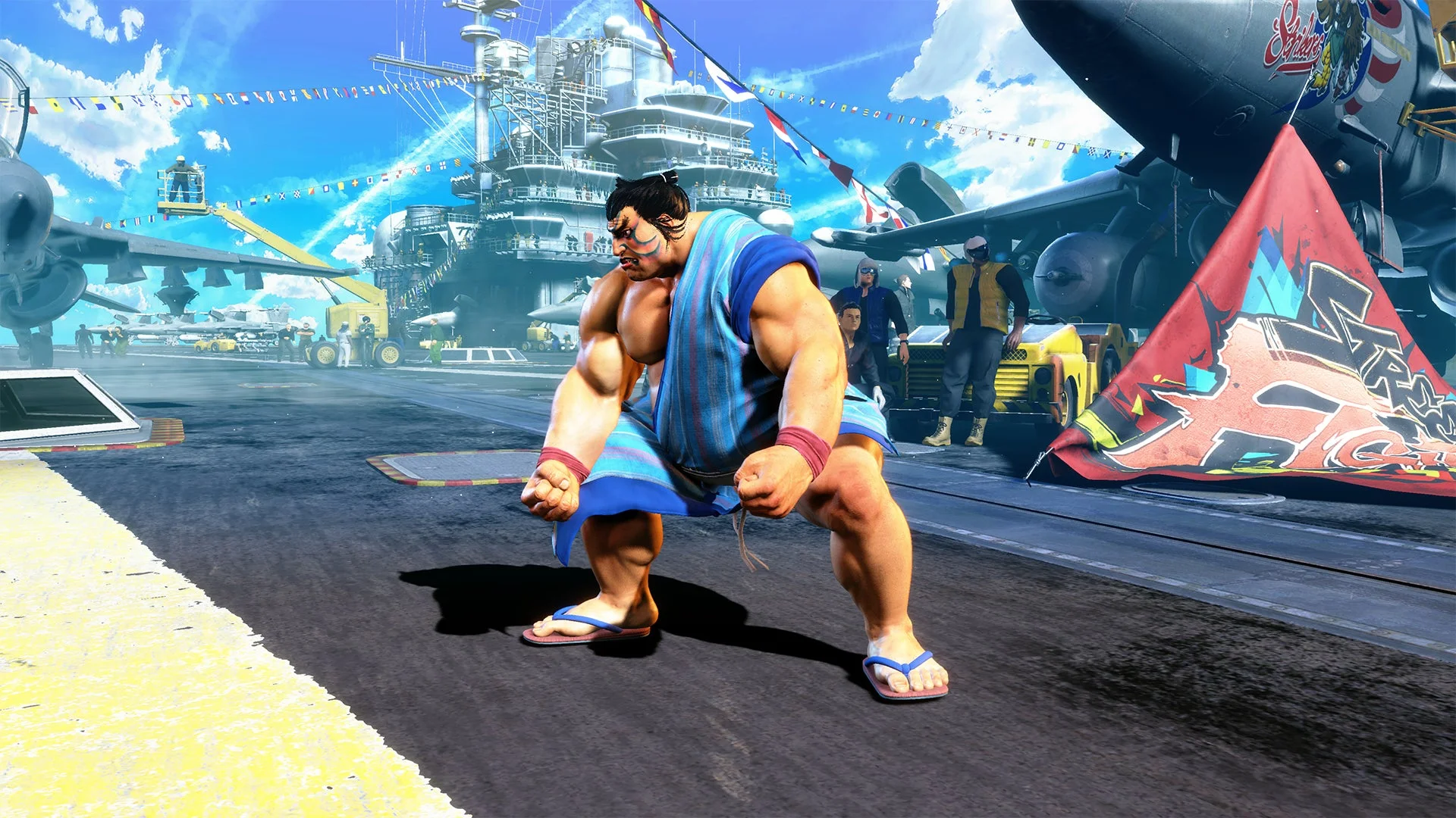 ストリートファイター6に登場するエドモンド本田のOutfit 1カラーEX2