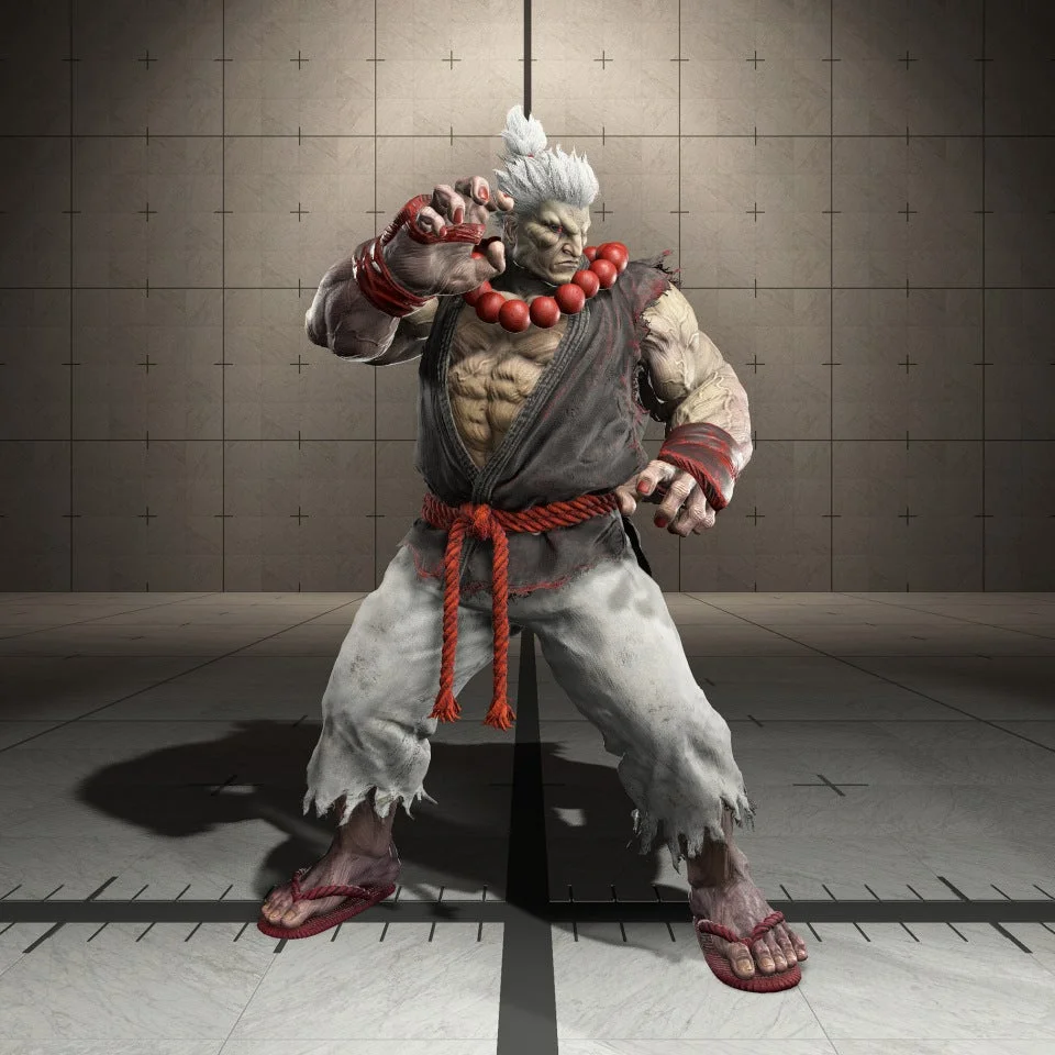 葛葉をイメージした豪鬼の特別カラー