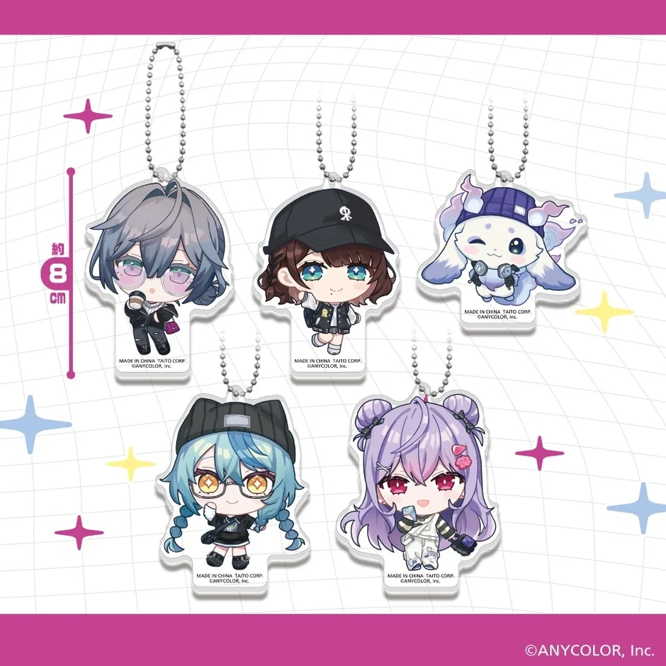 いずれ菖蒲か杜若デフォルメアクリルボールチェーン全5種