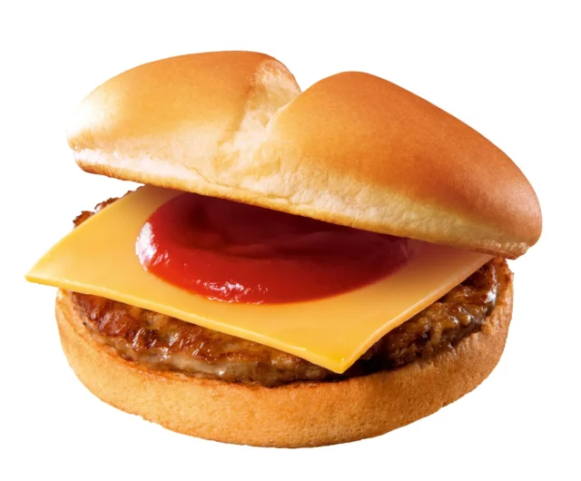 キッズチーズバーガーの単品写真