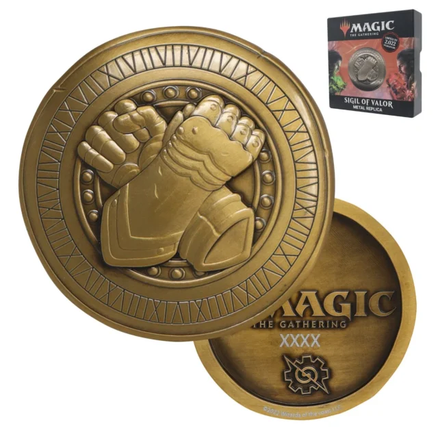 武勇の印章レプリカの表と裏面