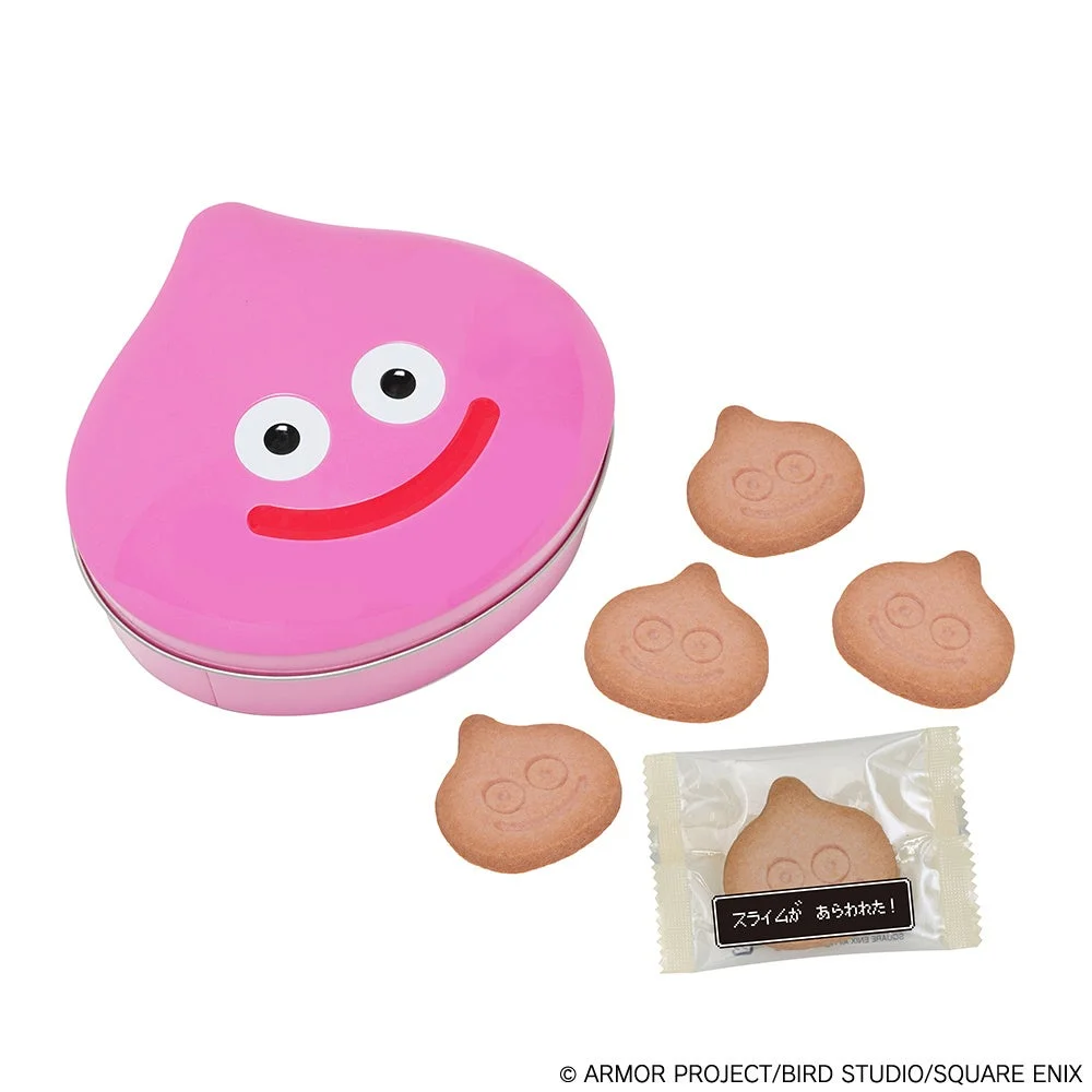 スライムサブレ ピーチスライム いちご風味（缶とサブレ）