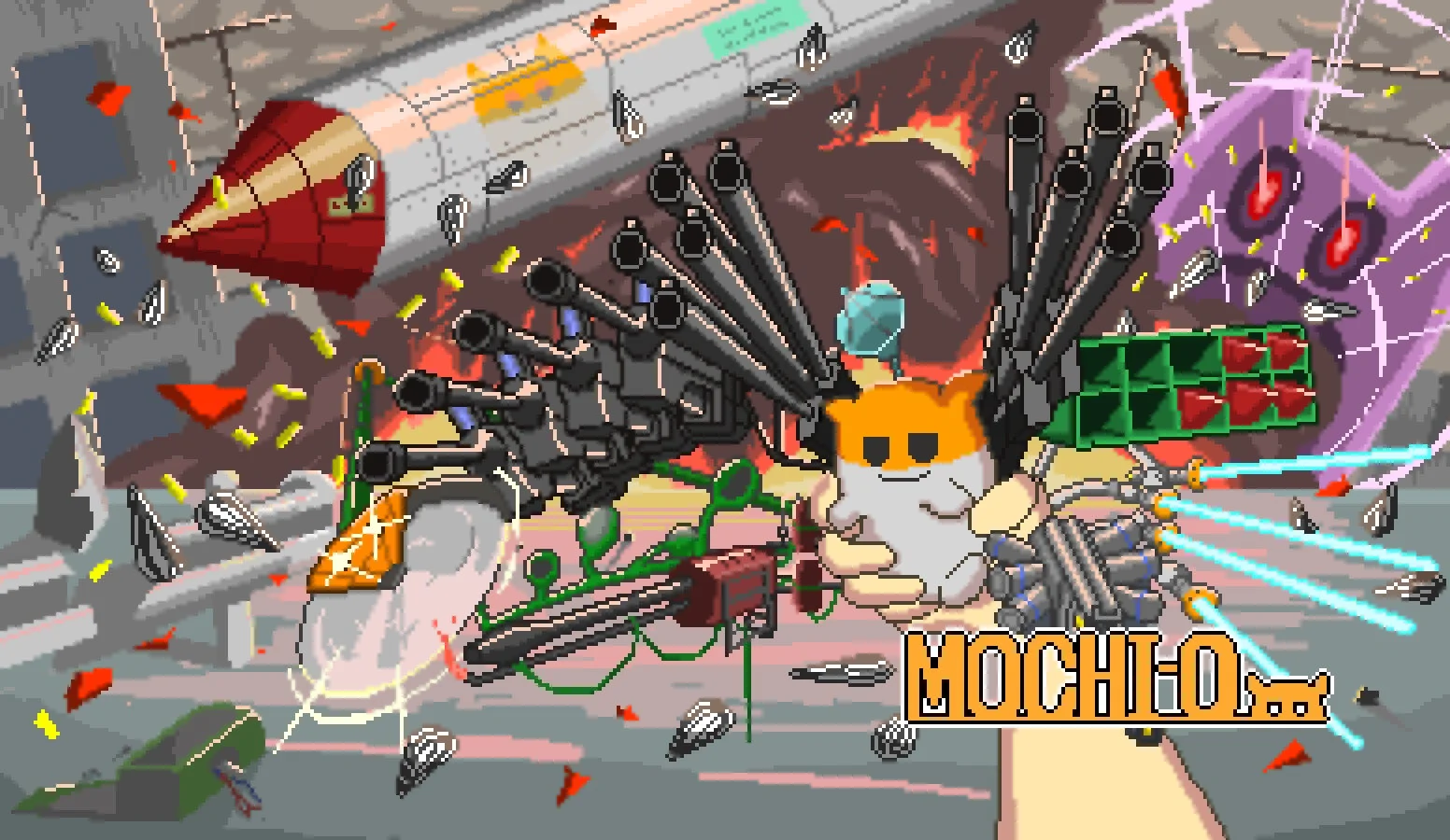 かわいい殲滅兵器を育てて戦う！　『MOCHI-O』1月20日にSteam発売決定