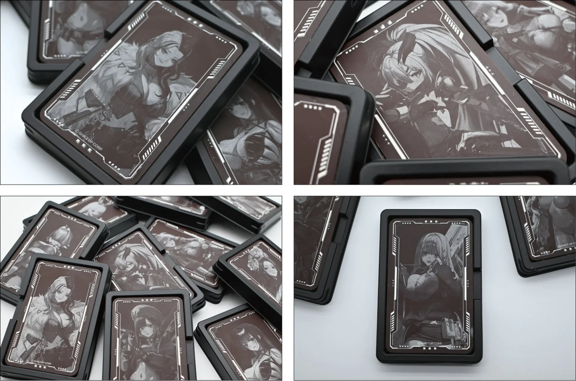 ホワイトチョコレートで精密に再現されたNIKKEキャラクターデザイン